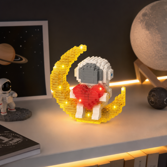 MORII Love Astronaut LED building blocks